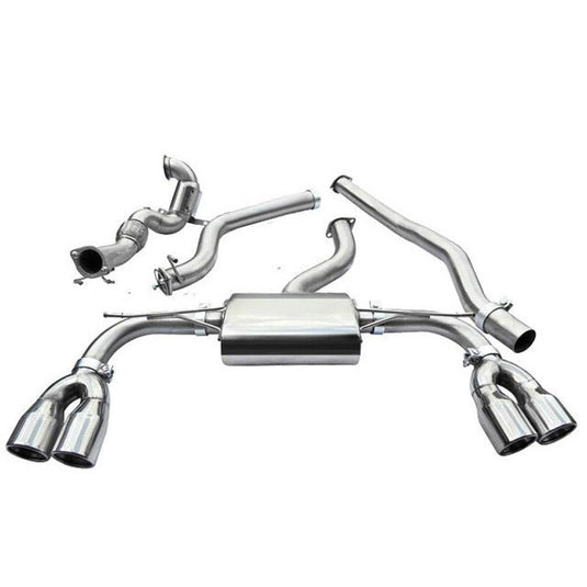 Linea di Scarico Completa "Turboback" Cobra per Audi S3 8V Sportback (12-20)
