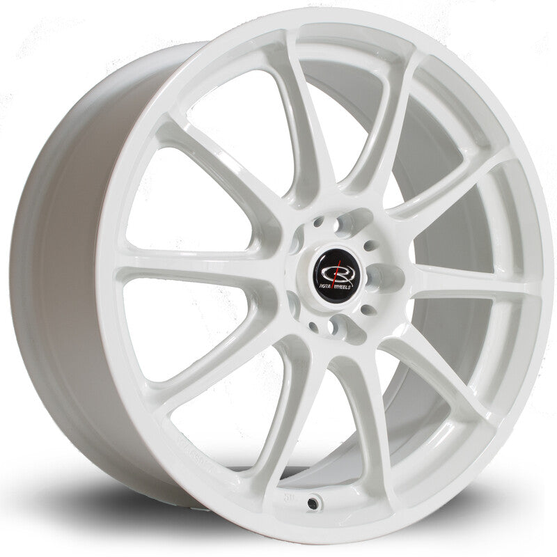 Carica immagine in Galleria Viewer, Cerchio Rota GRA 7,5x17 5x100 ET48 - Bianco

