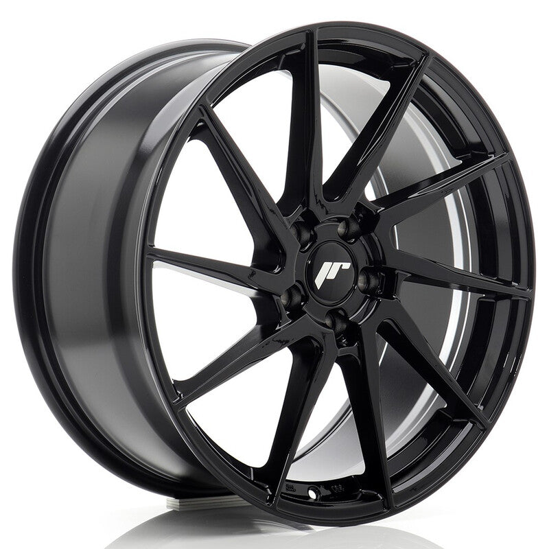 Carica immagine in Galleria Viewer, Cerchio Japan Racing JR-36 8,5x19 5x112 ET45 - Nero lucido
