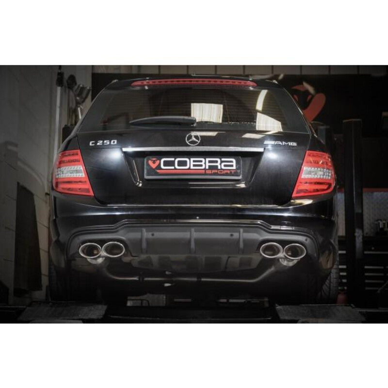Carica immagine in Galleria Viewer, Silenziatore "Style AMG" Cobra per Mercedes C200, 220 &amp; 250 Diesel W204 (07-14)
