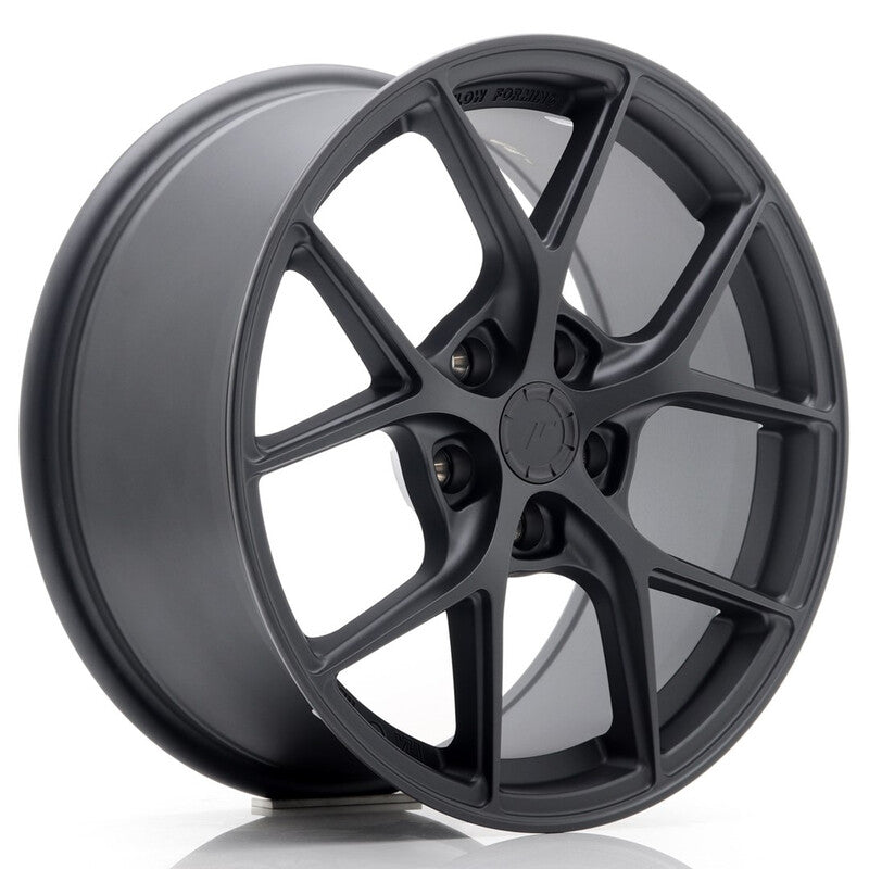 Carica immagine in Galleria Viewer, Cerchio Japan Racing SL-01 Super Light 8x17 5x112 ET40 - Gunmetal
