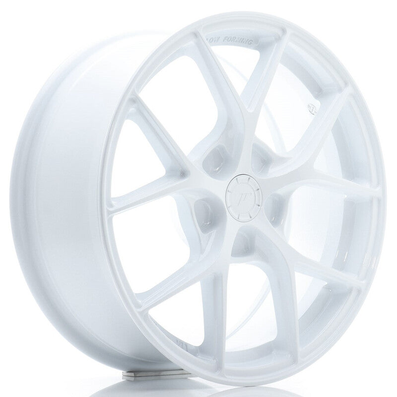 Carica immagine in Galleria Viewer, Cerchio Japan Racing SL-01 Super Light 7x17 foratura su misura 5 fori ET20-40 - Bianco

