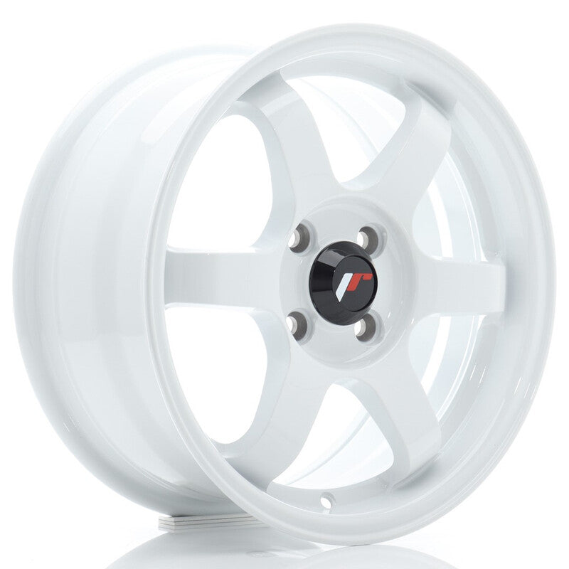 Carica immagine in Galleria Viewer, Cerchio Japan Racing JR-3 7x15 4x100 ET40 - Bianco
