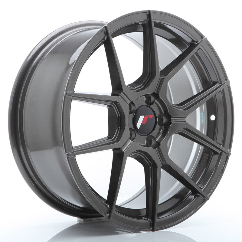 Carica immagine in Galleria Viewer, Cerchio Japan Racing JR-30 8x17 5x100 ET40 - Hyper Gray

