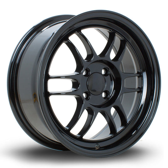 Cerchio Rota TFS3 7x16 4x100 ET38 - Nero lucido