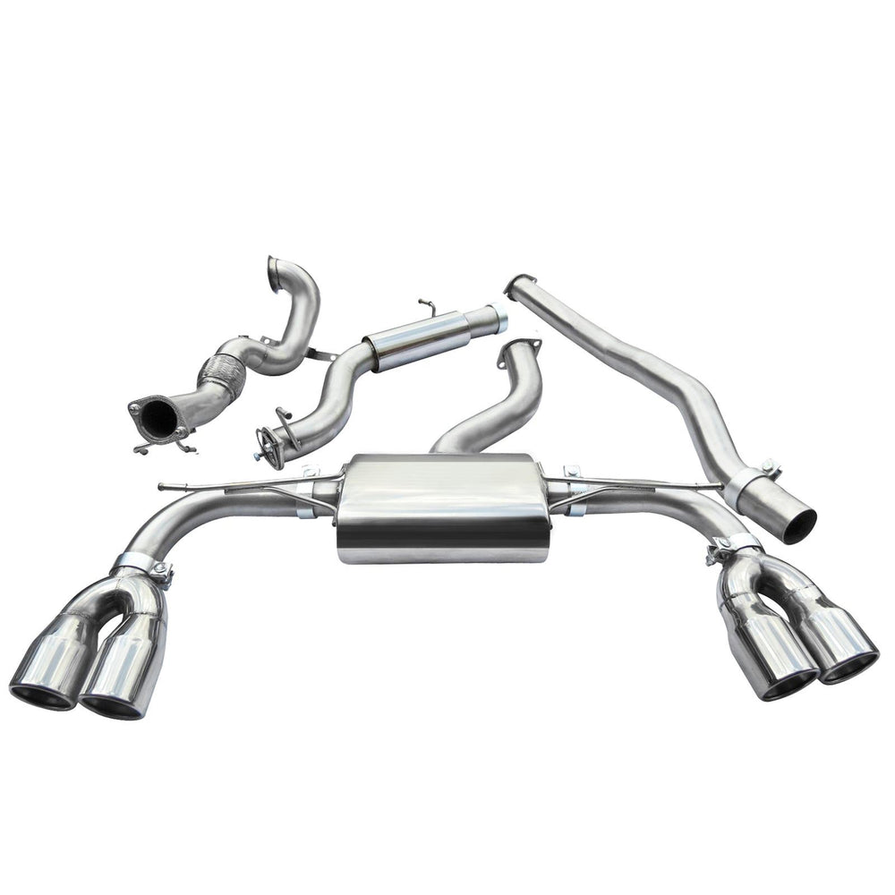 Linea di Scarico Completa "Turboback" Cobra per Audi S3 8V Berlina (12-20)