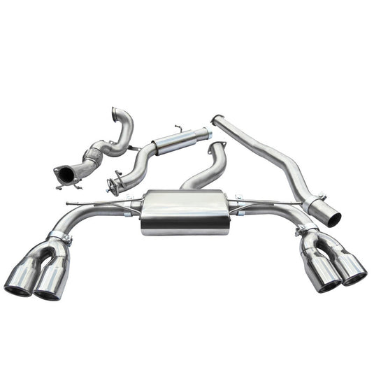 Linea di Scarico Completa "Turboback" Cobra per Audi S3 8V Berlina (12-20)