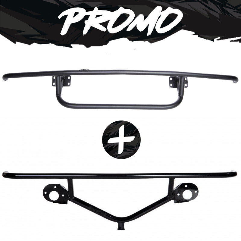 Kit Crash Bar Anteriore + Posteriore "Light" per BMW E46