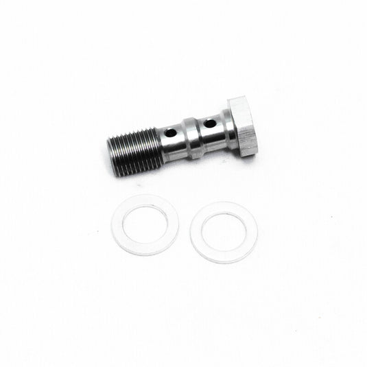Vite Banjo Doppia M10x1.0 in Acciaio Inox (30 mm)