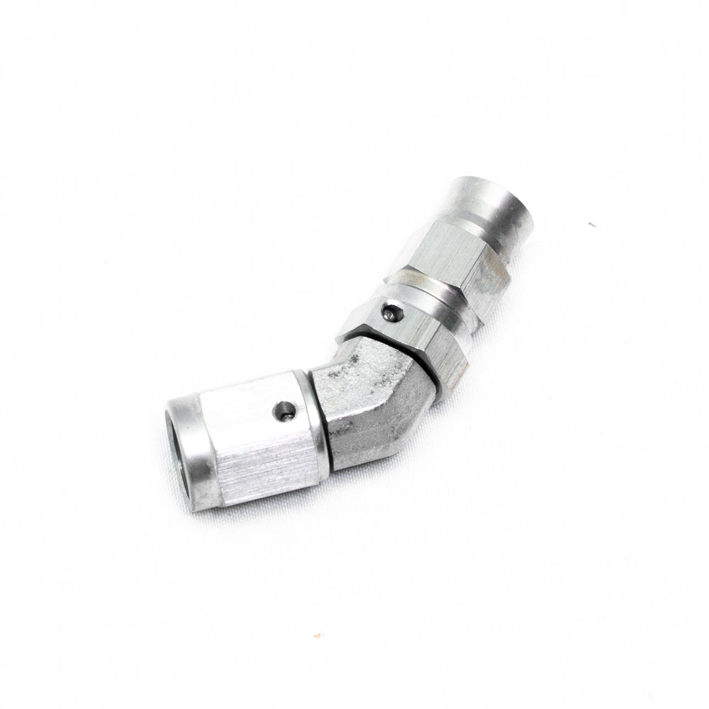 Raccordo a Gomito 45° Femmina M10x1.0 per Tubo Dash 3