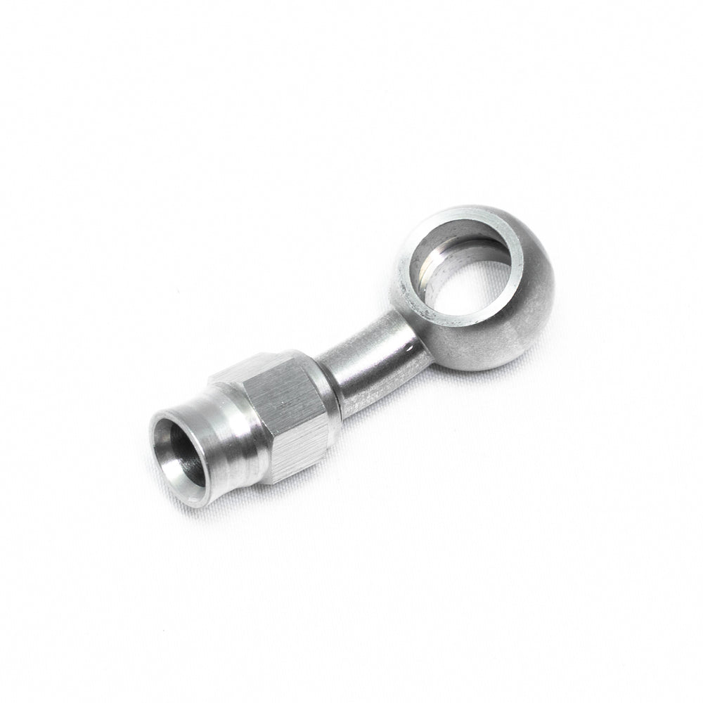Banjo Femmina a Gomito 30° per Tubo Dash 3 (Ø10.7 mm)