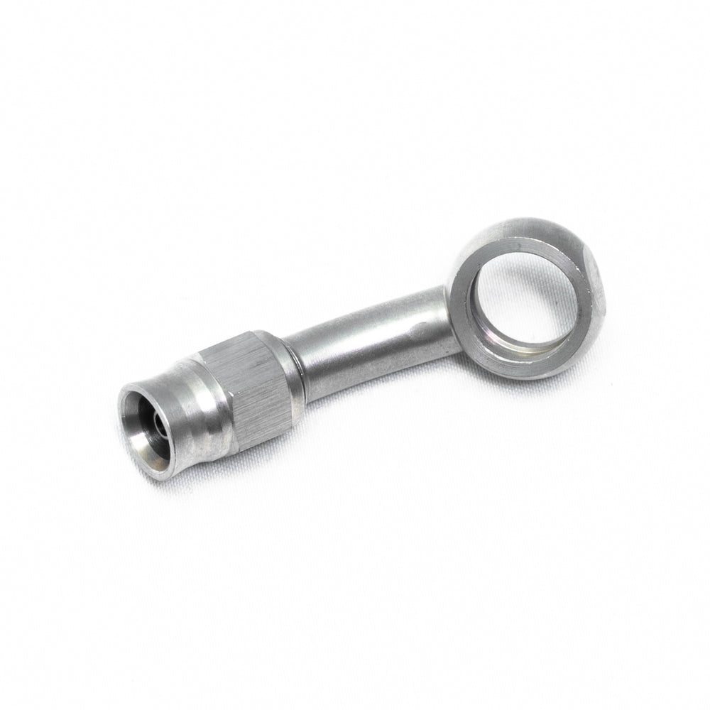 Banjo Femmina a Gomito 45° per Tubo Dash 3 (Ø11.2 mm)