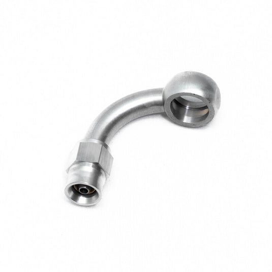 Banjo Femmina a Gomito 90° per Tubo Dash 3 (Ø11.2 mm)