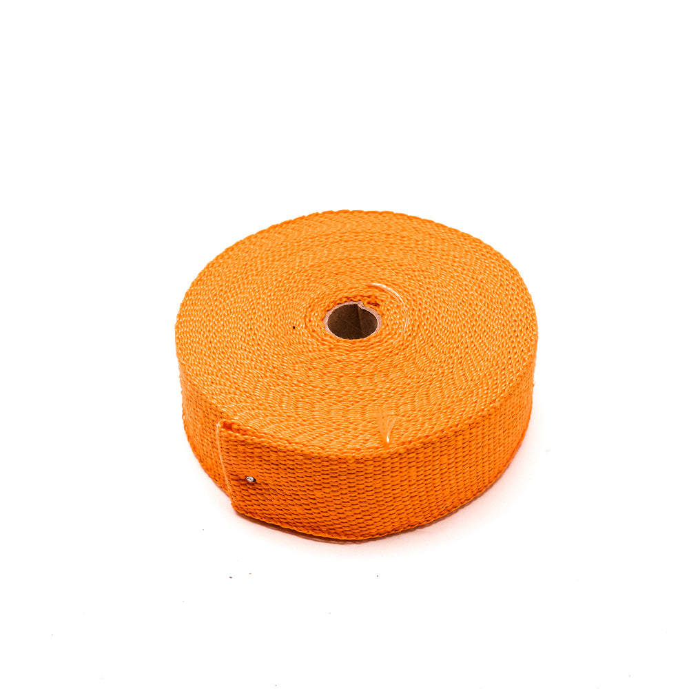 Nastro Termoisolante per Scarico Arancione (15m x 50mm) + Fascette Inox