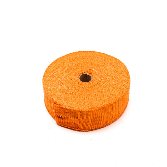 Nastro Termoisolante per Scarico Arancione (15m x 50mm) + Fascette Inox