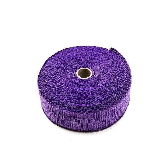 Nastro Termoisolante per Scarico Viola (15m x 50mm) + Fascette Inox