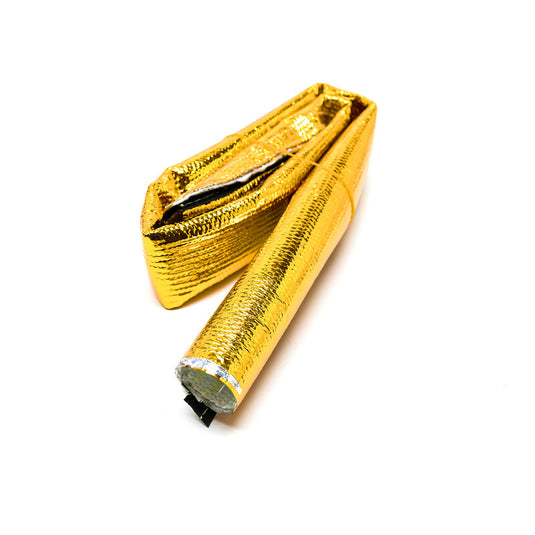 Guaina di Protezione Termica Velcro da Ø8 a Ø50 mm, Oro