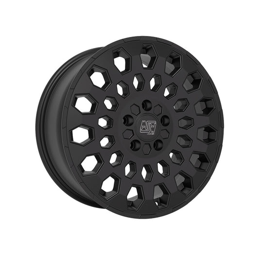 Cerchio MSW 99 Van 8x17 5x127 ET37 - Nero opaco satinato