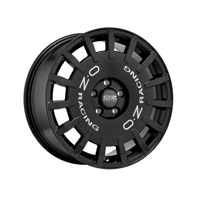 Cerchio OZ Racing Rally Racing 8x18 5x108 ET45 - Nero lucido