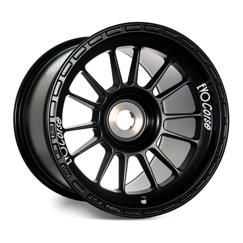 Carica immagine in Galleria Viewer, Cerchio Evo Corse FormulaCorse 9x13 12x85 ET1.65 - Nero opaco (F3 Dallara anteriore)

