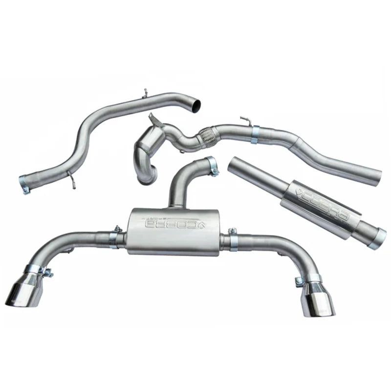 Linea di Scarico Completa "Turboback" Cobra per VW Golf 7.5 GTI (2017+)