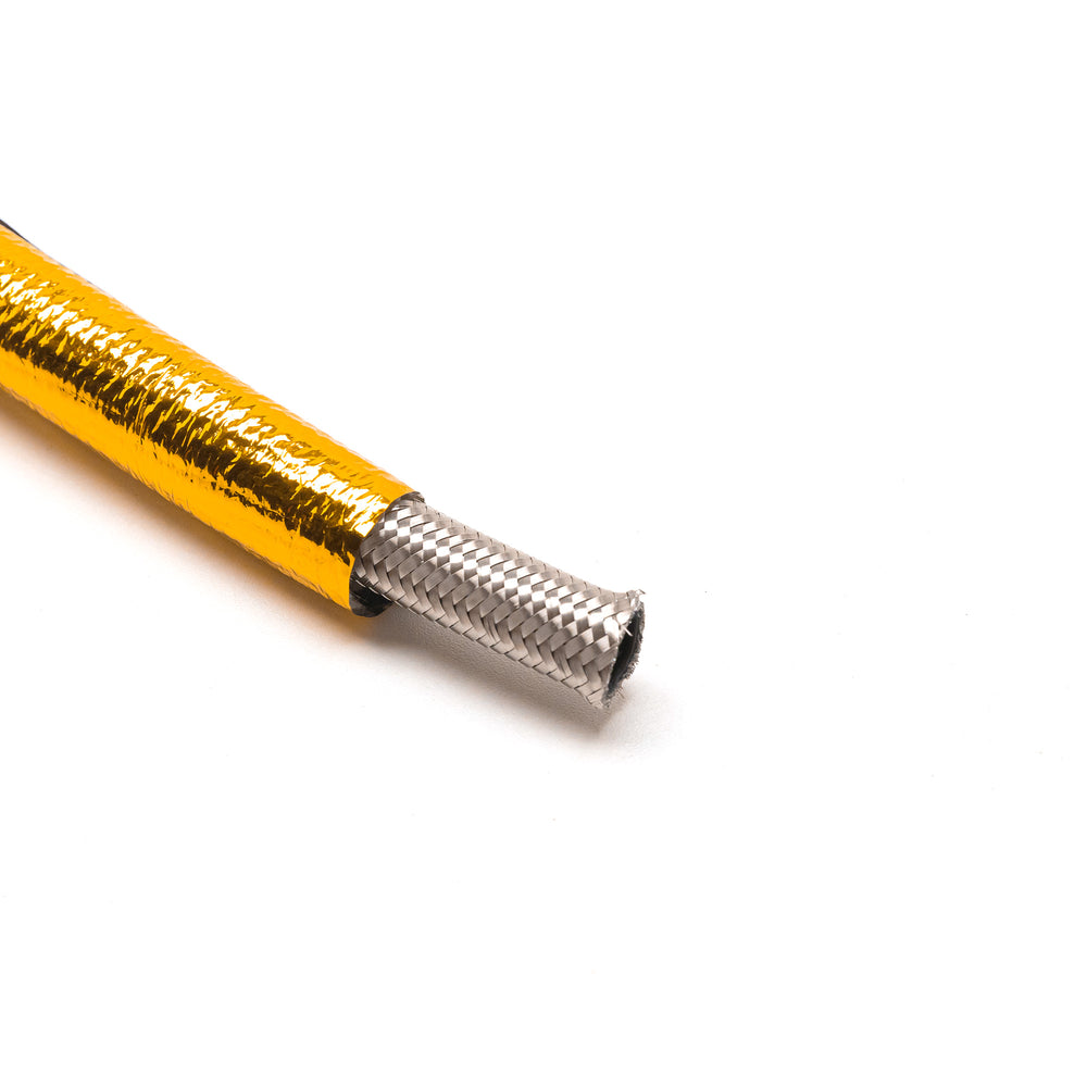 Guaina di Protezione Termica Velcro da Ø8 a Ø50 mm, Oro