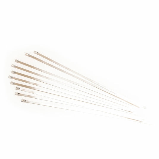 Nastro Termoisolante per Scarico Nero (15m x 50mm) + Fascette Inox