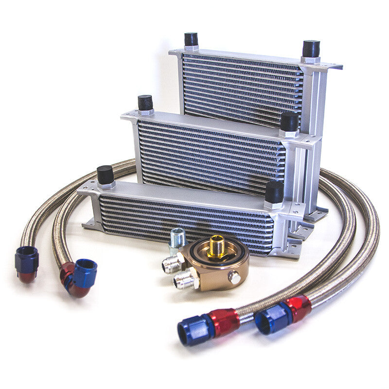 Kit Radiatore Olio Universale con Tubo e Piastra Sandwich