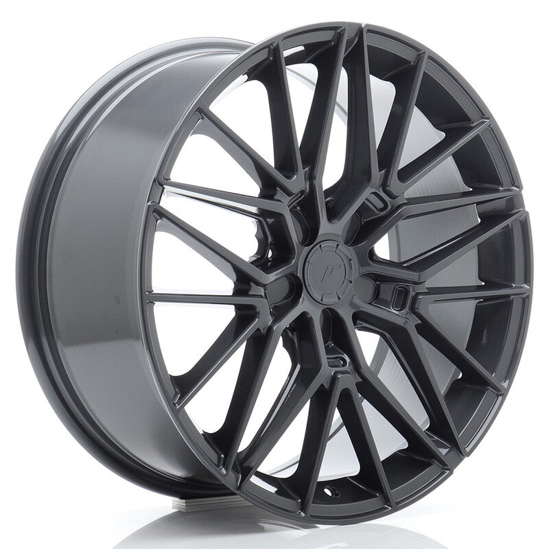 Cerchio Japan Racing JR-38 8x19 foratura su misura 5 fori ET20-40 - Hyper Gray