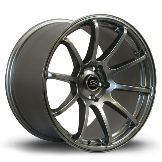 Cerchio Rota Force 10,5x18 5x114.3 ET40 - Argento lucidato