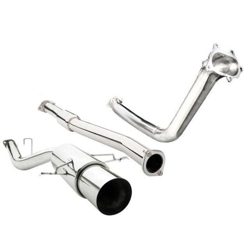 Carica immagine in Galleria Viewer, Linea di Scarico Completa "Turboback" Cobra per Subaru Impreza GD / GG 2.0 &amp; 2.5L Turbo Ø3" (01-07) - Race
