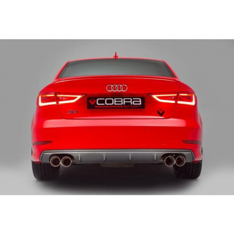 Carica immagine in Galleria Viewer, Linea di Scarico "Catback" Cobra per Audi S3 8V Berlina (12-20) - con Valvola
