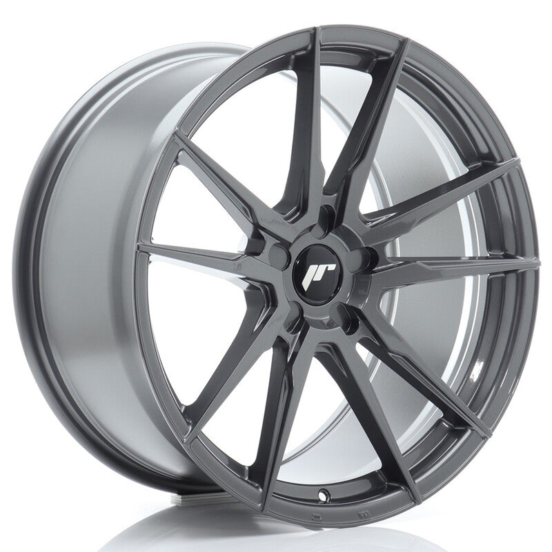 Cerchio Japan Racing JR-21 Extreme Concave 10,5x20 foratura su misura 5 fori ET15-45 - Hyper Gray