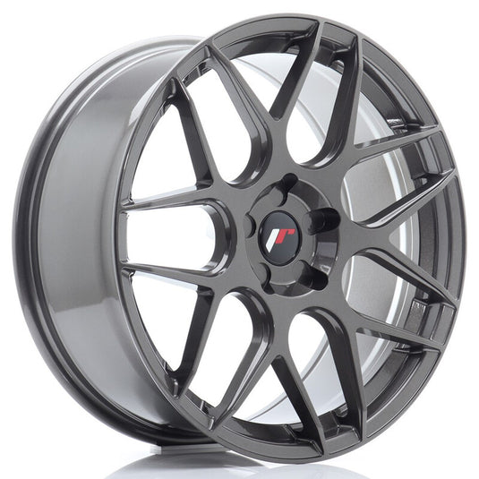Cerchio Japan Racing JR-18 8,5x20 foratura su misura 5 fori ET20-40 - Hyper Gray