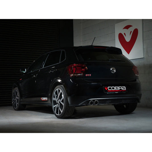 Linea di Scarico Completa "Venom Box Delete" Cobra per VW Polo AW GTI 2.0L TSI (2019+)