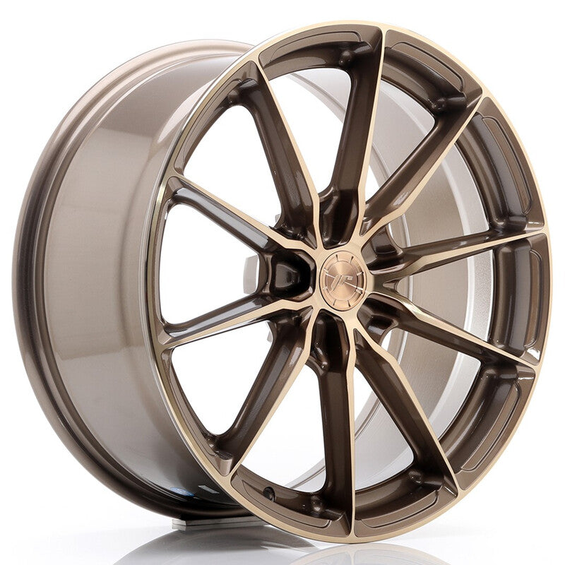 Cerchio Japan Racing JR-37 8,5x19 foratura su misura 5 fori ET20-45 - Bronzo