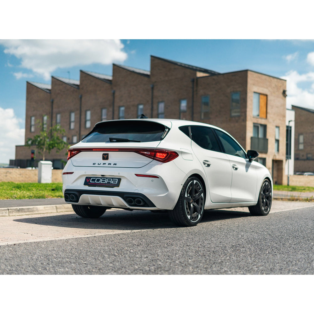 Linea di Scarico GPF/Cat Back "Venom Box Delete" Cobra per Cupra Leon 300 (2020+)