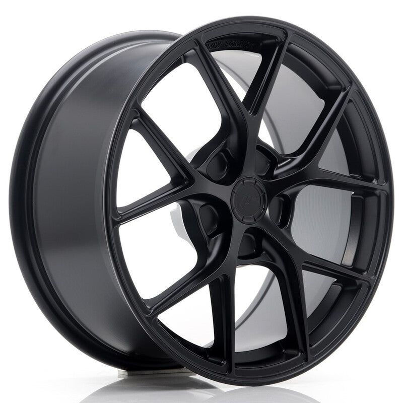 Cerchio Japan Racing SL-01 Super Light 8x17 foratura su misura 5 fori ET20-45 - Nero opaco