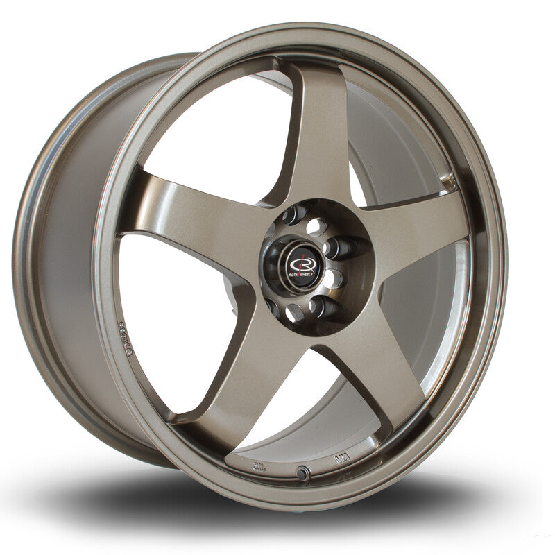 Carica immagine in Galleria Viewer, Cerchio Rota GTR 8,5x18 5x114.3 ET35 - Bronzo
