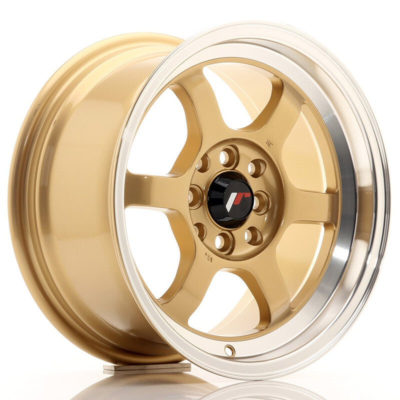 Cerchio Japan Racing JR-12 7,5x15 4x100/4x114.3 ET26 - Oro