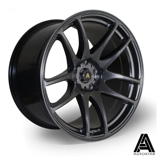 Cerchio Autostar A510 10,5x19 5x114.3 ET22 - Hyper Black