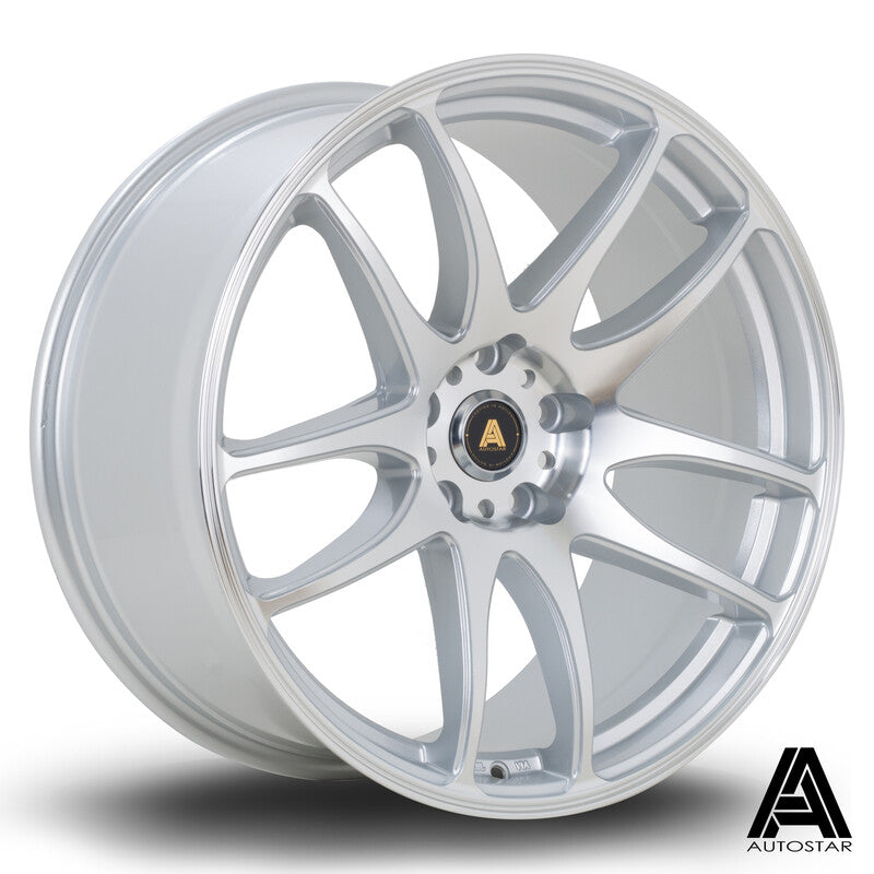 Carica immagine in Galleria Viewer, Cerchio Autostar A510 9,5x19 5x114.3 ET35 - Argento
