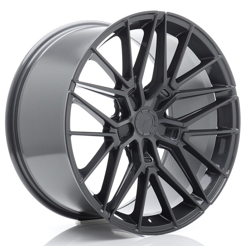 Cerchio Japan Racing JR-38 9x20 foratura su misura 5 fori ET20-35 - Hyper Gray