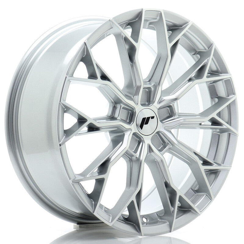 Cerchio Japan Racing JR-49 8x18 foratura su misura 5 fori ET20-42 - Argento lucidato