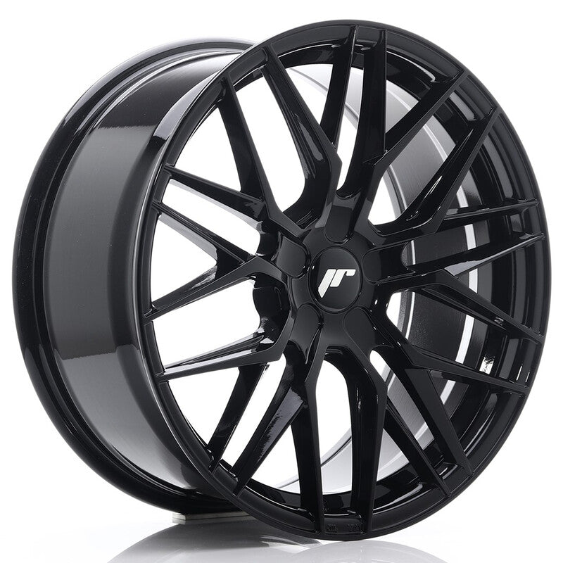 Cerchio Japan Racing JR-28 8,5x19 foratura su misura 5 fori ET35-40 - Nero lucido