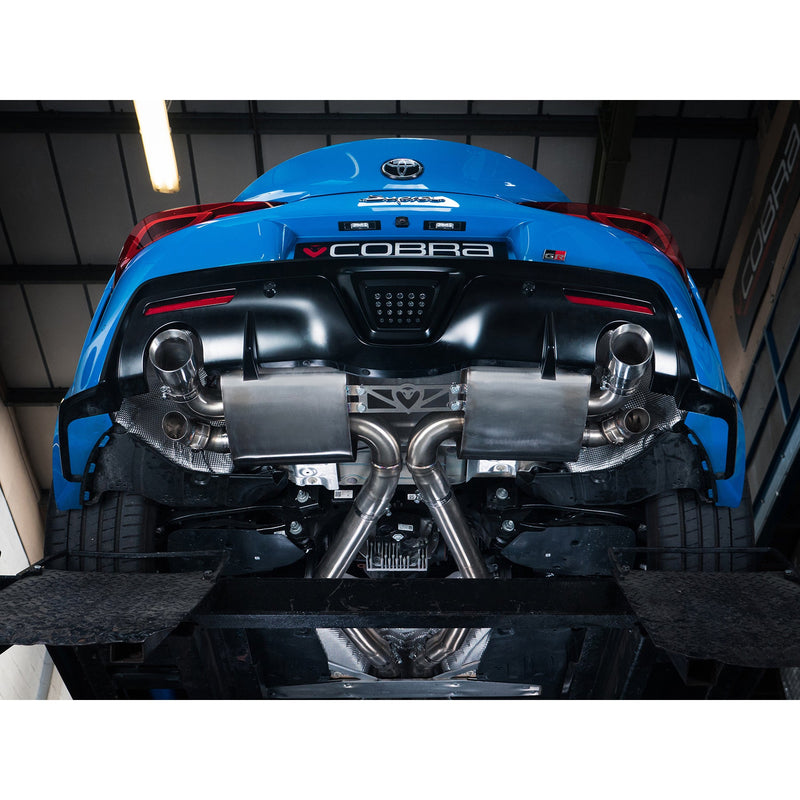 Carica immagine in Galleria Viewer, Linea di Scarico Completa Cobra per Toyota Supra A90 (2019+) - con Valvola
