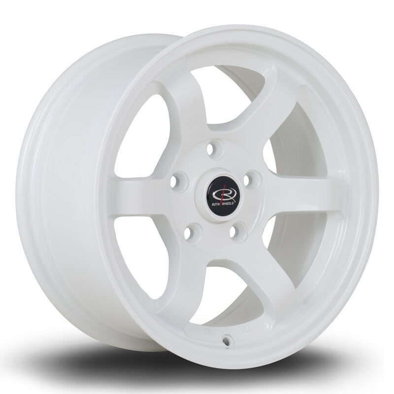 Cerchio Rota Grid Max 7x15 5x114.3 ET20 - Bianco