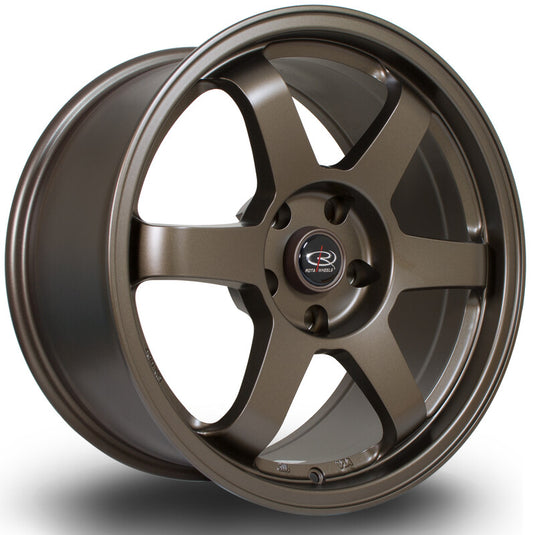Cerchio Rota Grid 8,5x17 5x114.3 ET30 - Bronzo