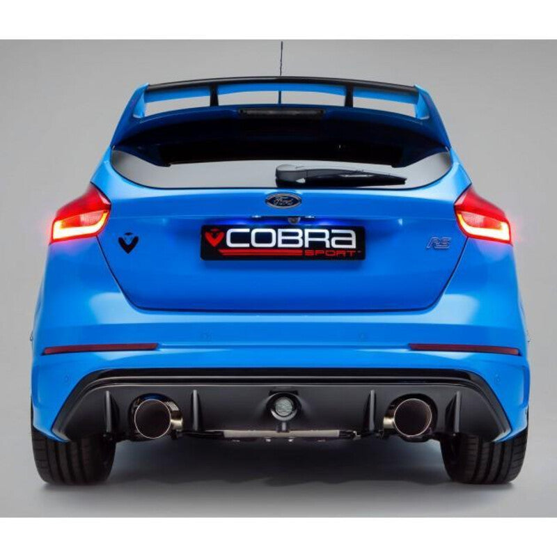 Linea di Scarico Completa "Turboback" Cobra per Ford Focus RS MK3