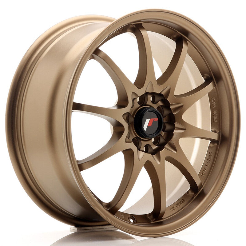 Cerchio Japan Racing JR-5 7,5x17 5x100/5x114.3 ET35 - Bronzo anodizzato